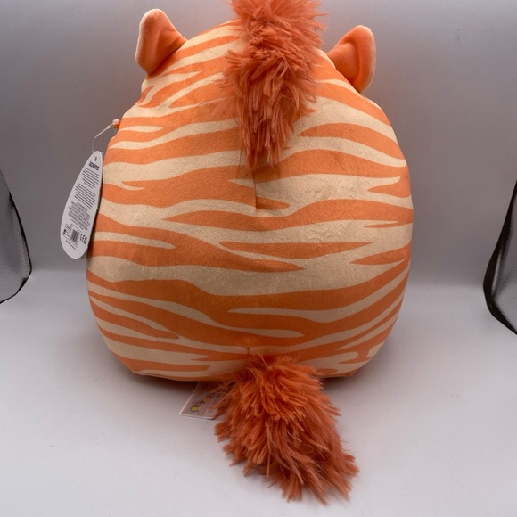 Squishmallow JOSUE 11"  Orange ZEBRA NWT RARE 2024 First to Market Plush Toy - Picture 7 of 8